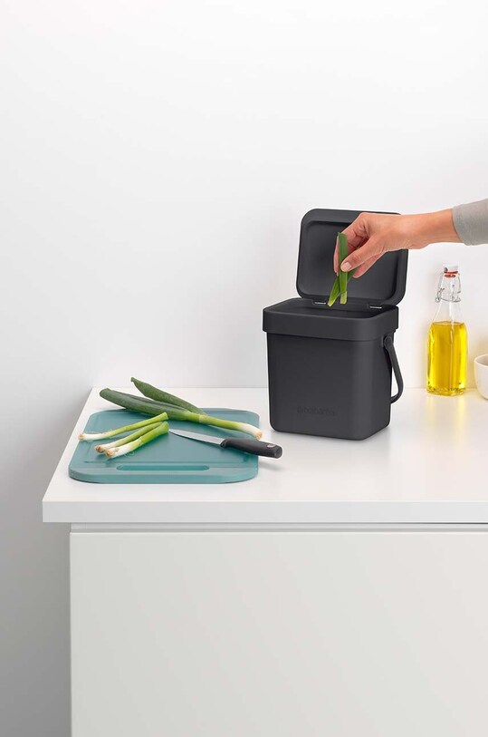 Урна для мусора Brabantia Sort & Go 3 L серый 209888