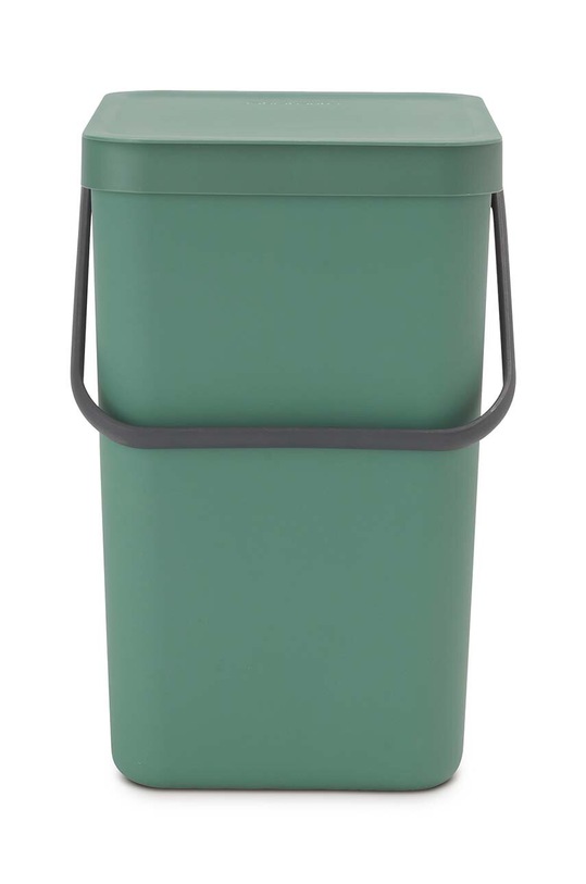 Brabantia cestino dei rifiuti Sort & Go 25 L verde 129964