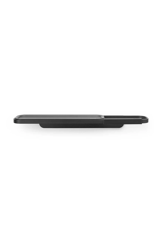 Brabantia suport hartie igienică cu raft MindSet negru 303128