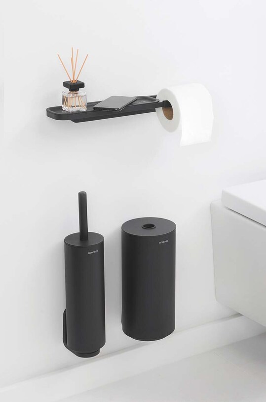 Brabantia suport hartie igienică cu raft MindSet 303128