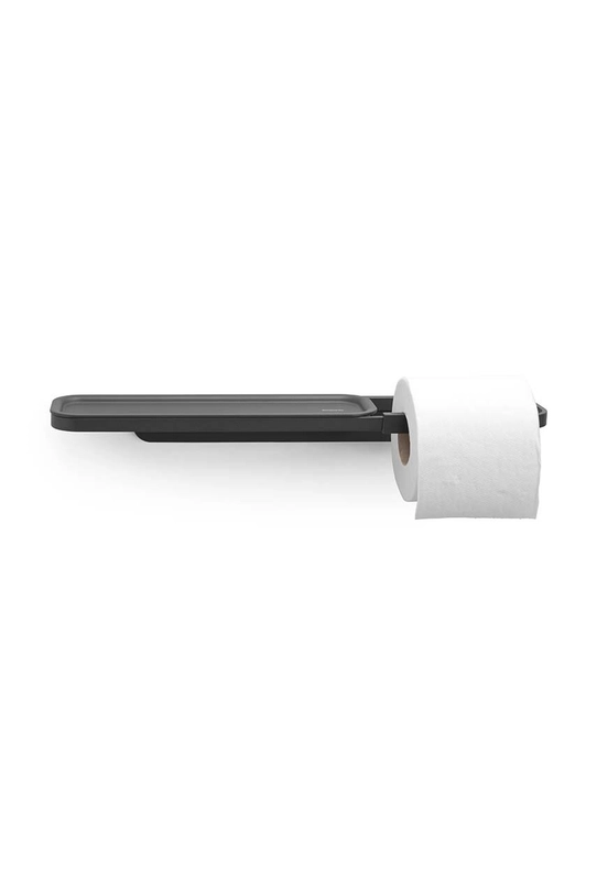 Brabantia suport hartie igienică cu raft MindSet 303128 negru AA00