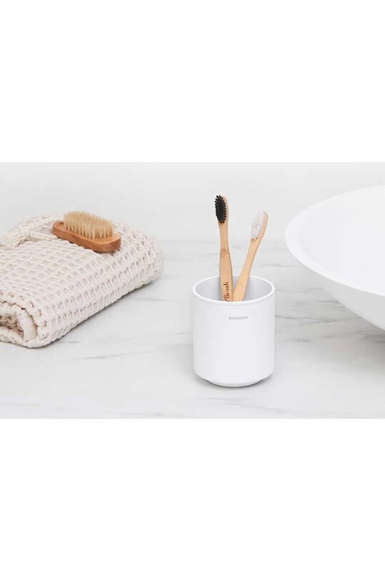 Brabantia fogkefetartó pohár MindSet 303265 fehér