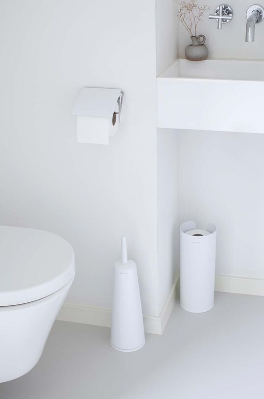 Łazienka Brabantia zestaw akcesoriów łazienkowych ReNew 3-pack 280627 biały