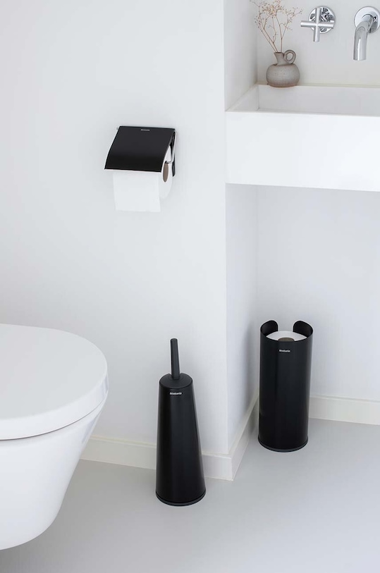 Ванна кімната Набір аксесуарів для ванної кімнати Brabantia ReNew 3-pack 280603 чорний