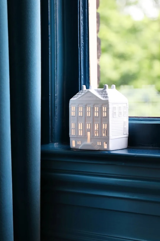 Dekoračný svietnik &k amsterdam Canal House Mansion Large 1773.28 biela AA00