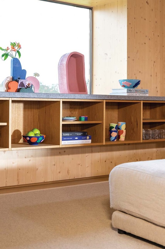 &k amsterdam półka wisząca Wonky Pink 3543.02 różowy AA00