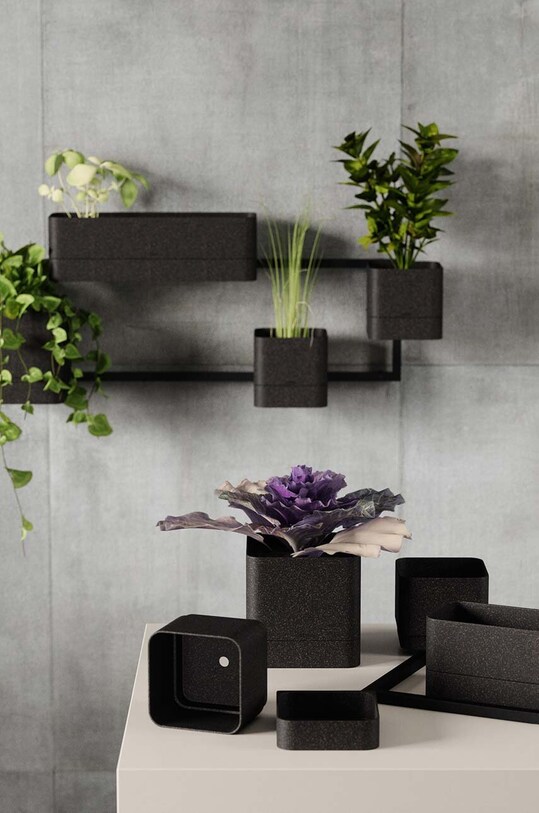 Umbra set ghivece de perete Cubiko 1018767.040