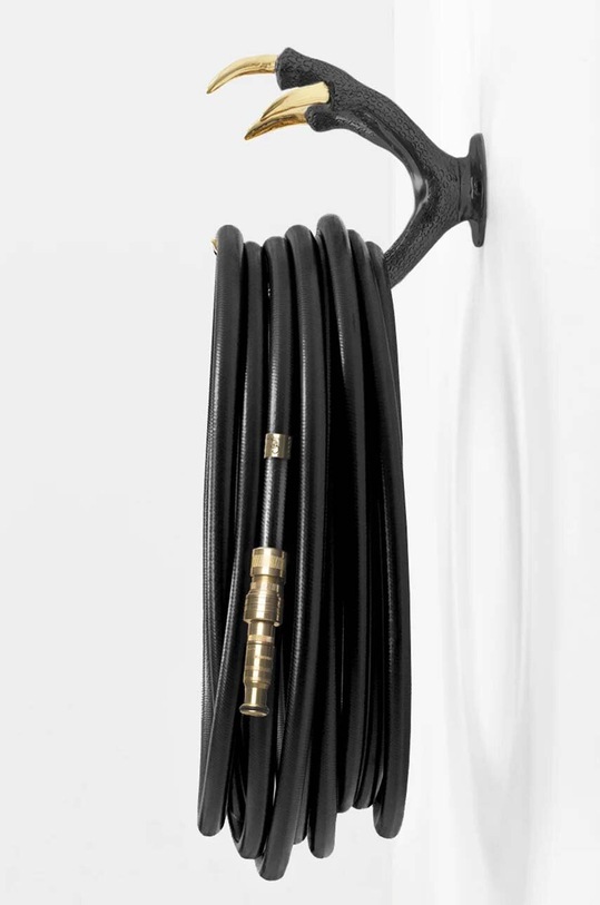 Garden Glory uchwyt na węża ogrodowego Claw Wallmount Black 19505.GG czarny AA00