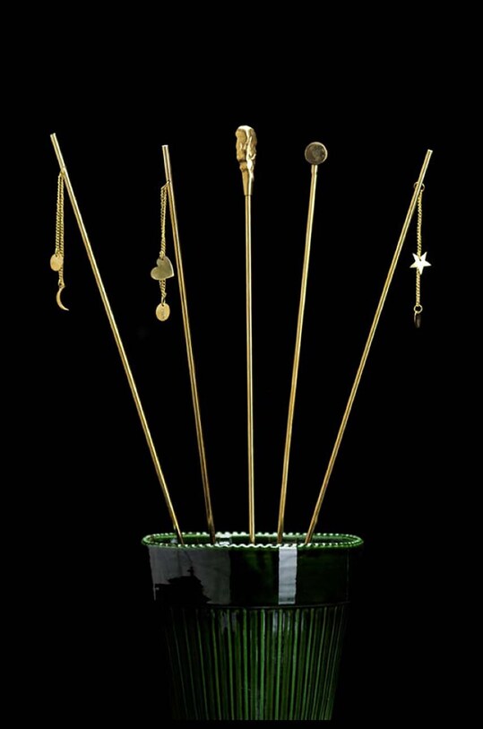 Lifestyle Garden Glory stâlp de plante Flower Stick Star 19518.GG galben