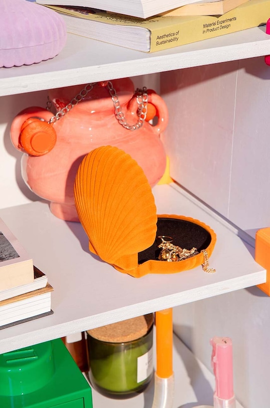 DOIY pudełko na biżuterię Venus pomarańczowy DYBOXVEOR