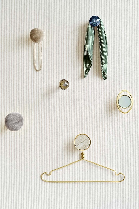 Obývacia izba a spálňa Nástenný vešiak Cozy Living Sofie glass Hook 6021. zelená