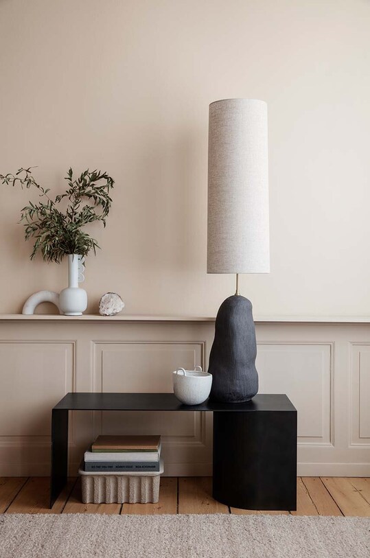 Living și dormitor ferm LIVING suport de ghiveci Speckle Pot 100548202 alb