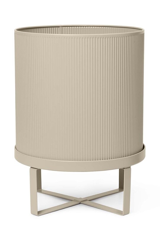 Квітковий горщик зі стелажем ferm LIVING Bau Pot бежевий 1104263536