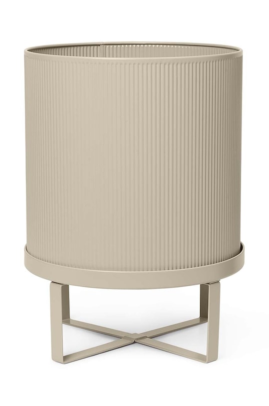 Květináč s nožičkami ferm LIVING Bau Pot béžová 1104263536