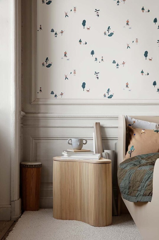 Ferm Living stolik Isola 1104265292 beżowy