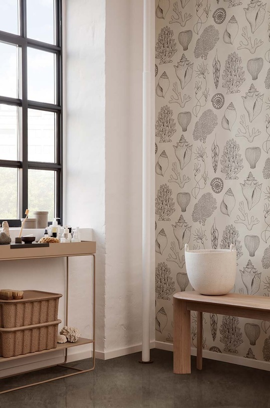 ferm LIVING ghiveci cu ramă Plant Box Two-Tier 110207693 bej