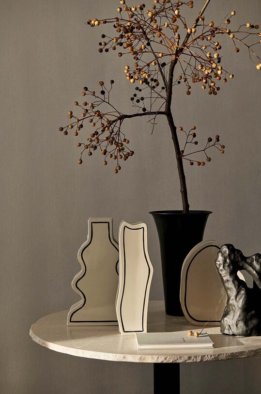 Διακοσμητικό βάζο ferm LIVING Paste Vase 1104267335 μπεζ
