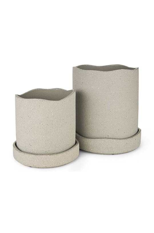 Горщик ferm LIVING Uneru Pot 1104267317 бежевий AA00