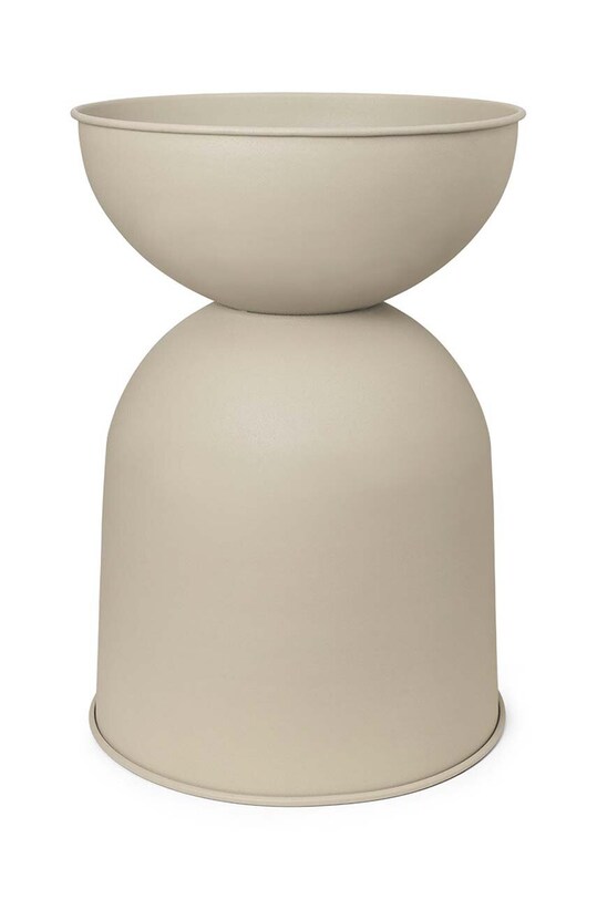 Δοχείο ferm LIVING Hourglass Pot S 1104266680 μπεζ AA00
