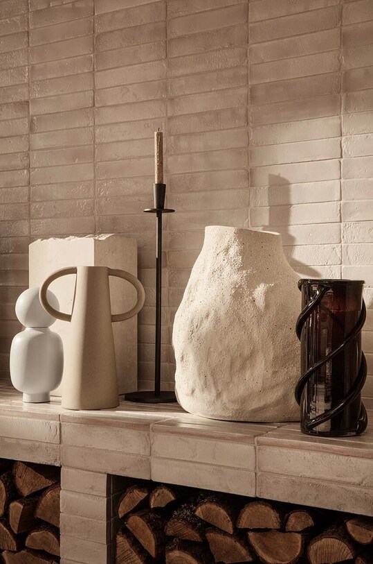 Декоративная ваза ferm LIVING Muses Vase белый 9340