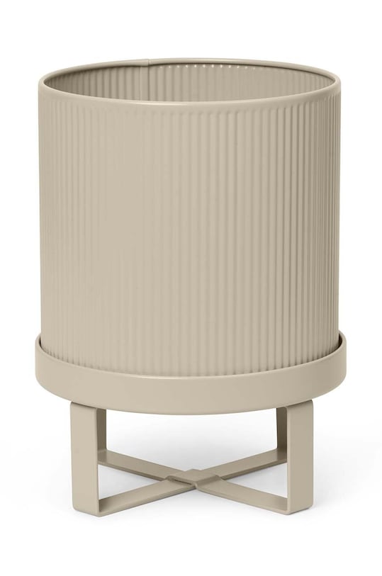 Ferm Living doniczka ze stelażem Bau Pot S beżowy 1104263535