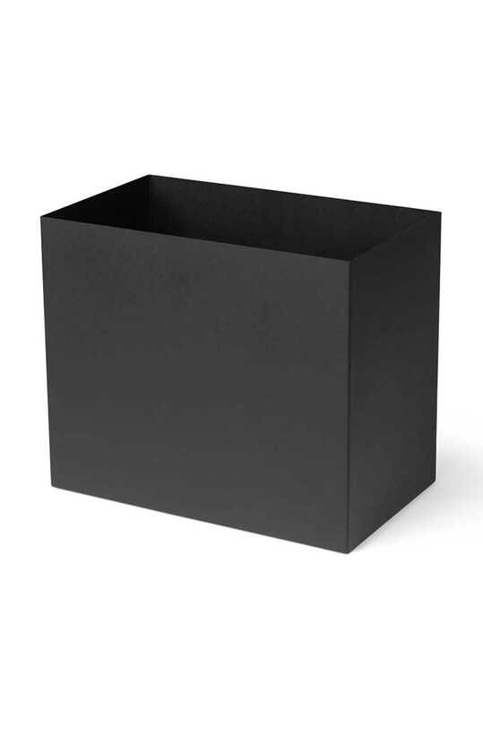 Ferm Living donica Box Pot L czarny 110144101