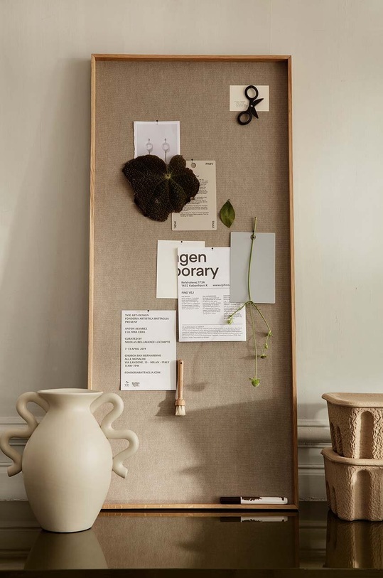 ferm LIVING vaza decorativa Verso Table Vase 1104264696 bej