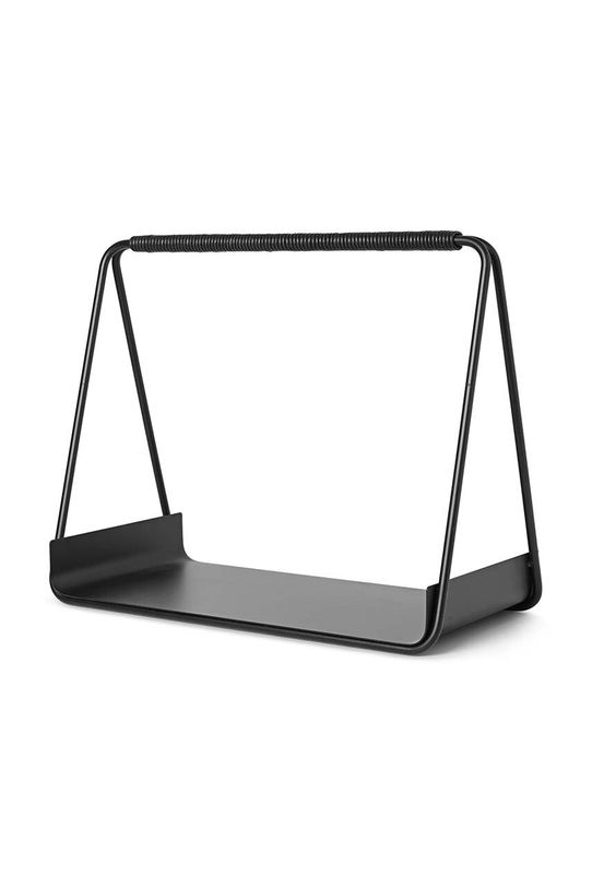 Košara za drva ferm LIVING Port Wood Basket S 1104263210 crna AA00