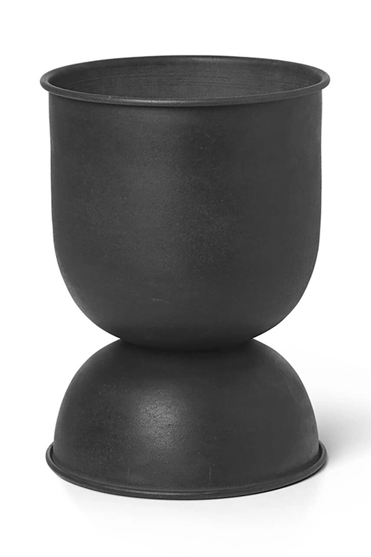 Lončanica ferm LIVING Hourglass Pot XS crna 100709629