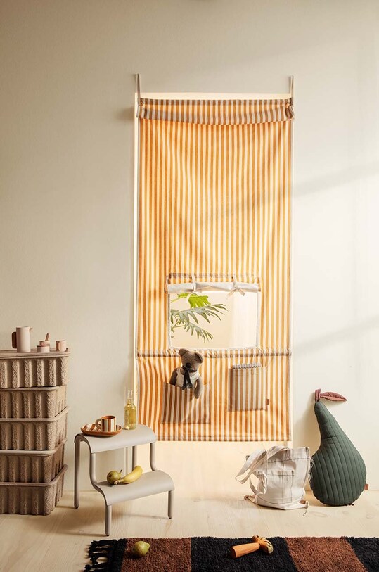 Obývacia izba a spálňa Stolík ferm LIVING Up Step Stool L 1104264056 béžová