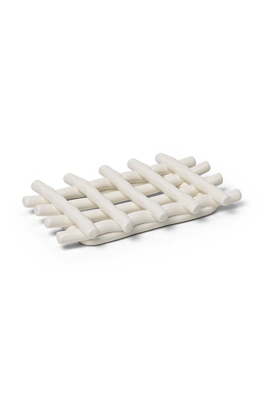 Podložka na mydlo ferm LIVING Ceramic Soap Tray biela 1104266320