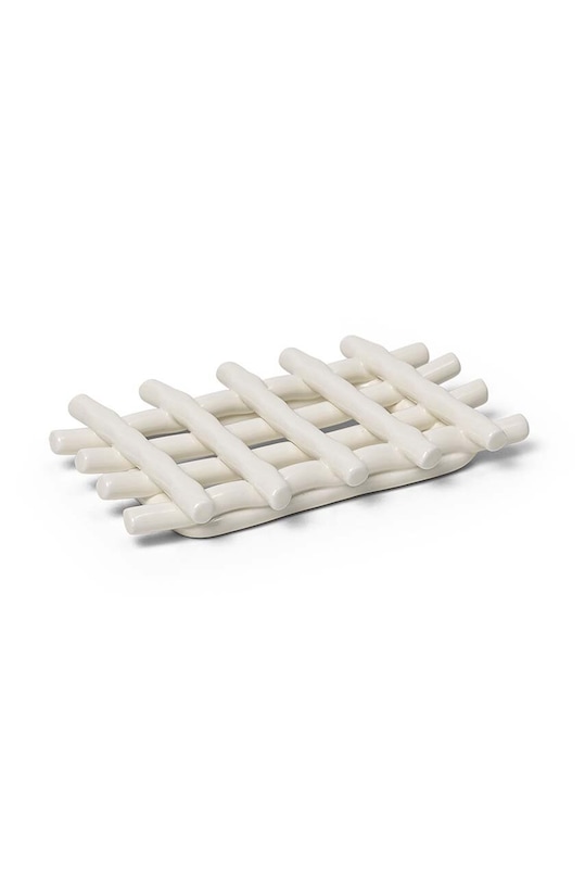 Miska na mýdlo ferm LIVING Ceramic Soap Tray bílá 1104266320