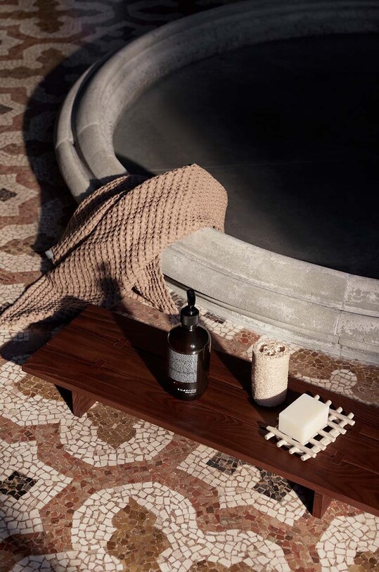 Kúpeľňa Podložka na mydlo ferm LIVING Ceramic Soap Tray 1104266320 biela