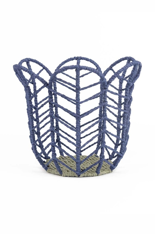 Καλάθι αποθήκευσης Helio Ferretti Wicker Flower μωβ 122159