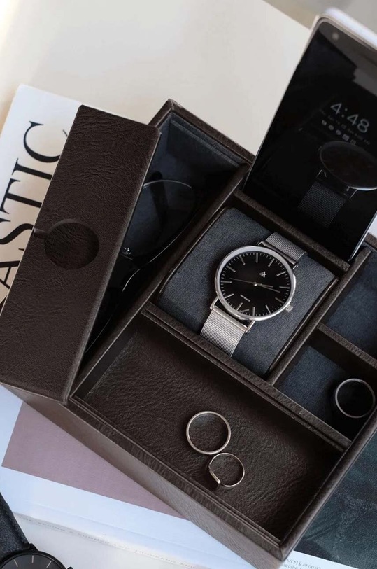 Stackers cutie de bijuterii și stație de andocare negru 75421