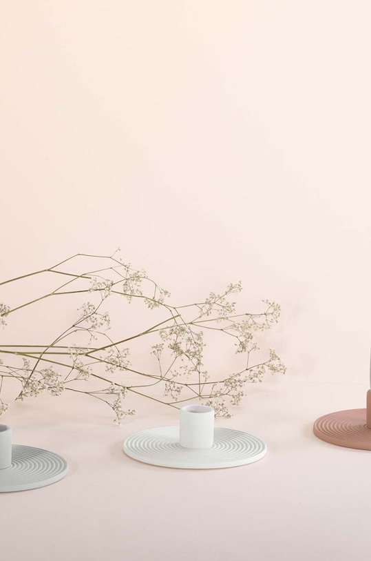 Декоративний свічник сірий 4251838554173