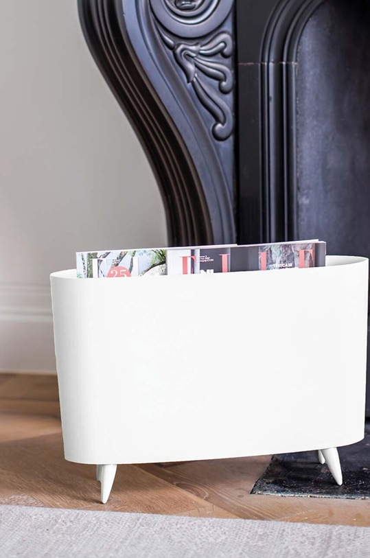 Газетниця Koziol Milano білий 5350525