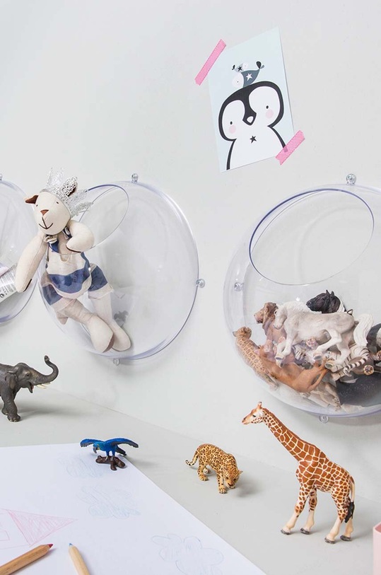 Koziol organizer ścienny Orion transparentny 2021900