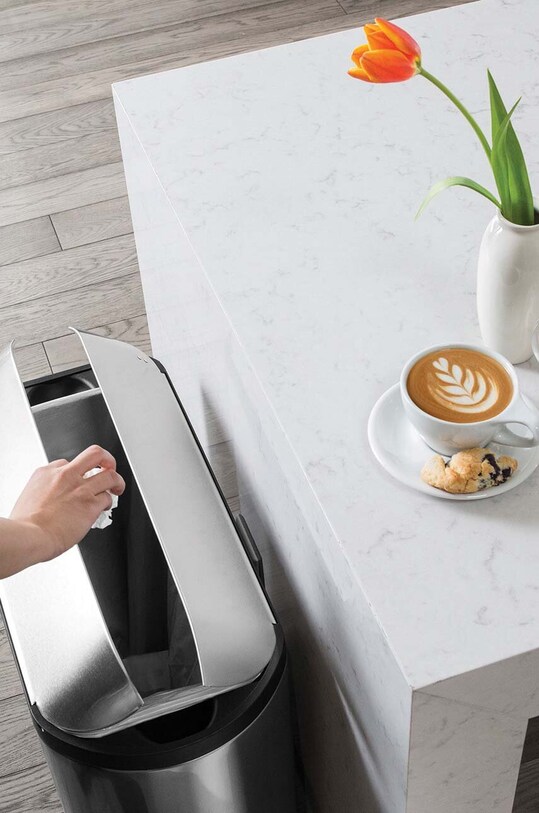Simplehuman cos de gunoi 45 L gri CW1897