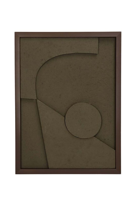 decorarea peretelui în cadru verde KAL.2094