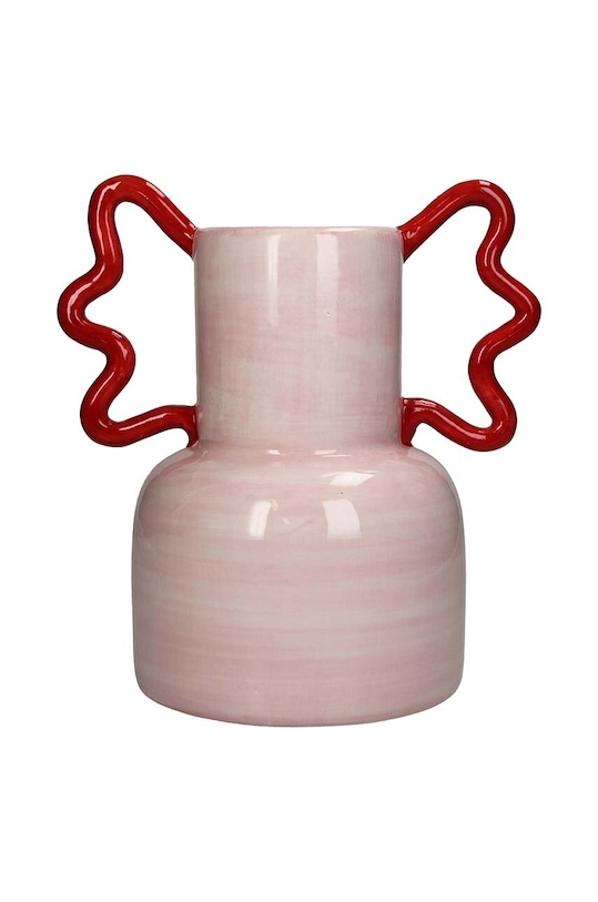 Dekoratívna váza home & lifestyle ružová KAL.4315
