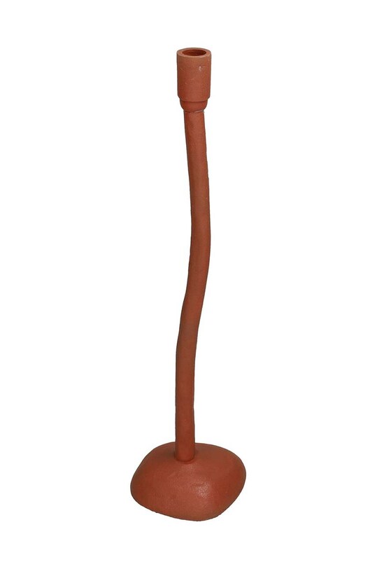 Декоративний свічник червоний XET.8689