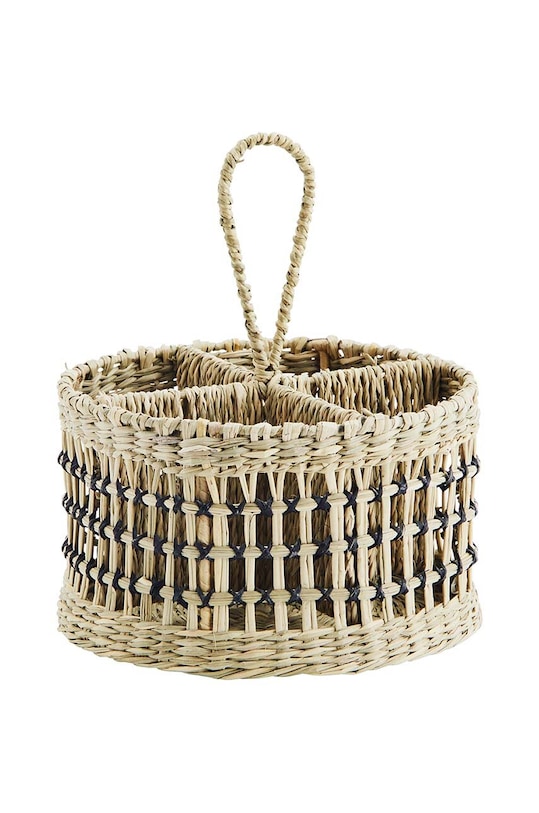 Madam Stoltz organizer kuchenny Seagrass czarny MKTT22816