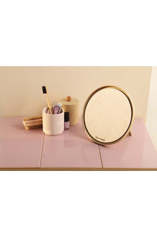 Design Letters oglindă cosmetica Mirror Mirror bej 10101300BEYOUROCK