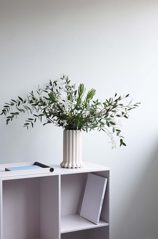 Obývací pokoj a ložnice Dekorativní váza Design Letters Tubular 10108003SOLITBEIGE béžová