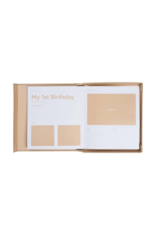 Album Design Letters Babys First Book Vol. 2 béžová 20301000BEIGE