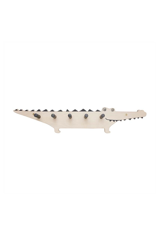 OYOY wieszak ścienny Crocodile Coat Rack beżowy M107575