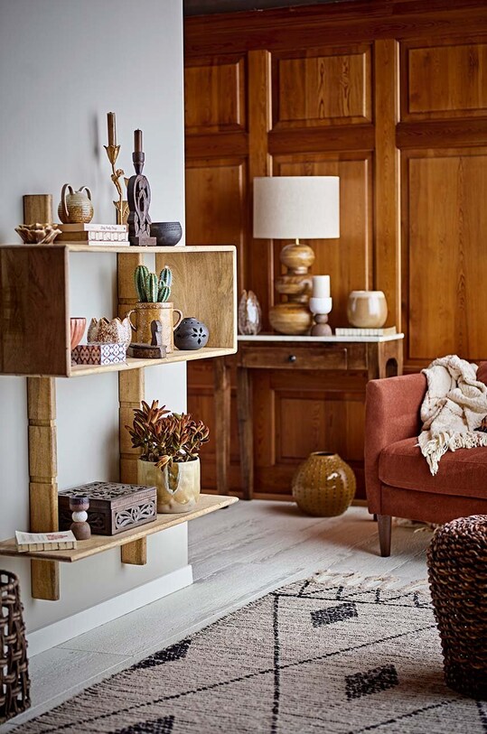 Вітальня та спальня Підставка для квіткового горщика Bloomingville Elaya 82060462 коричневий