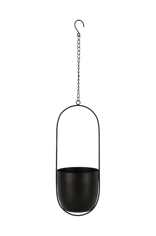 Závesný kvetináč House Nordic Celle Planter čierna 9001118