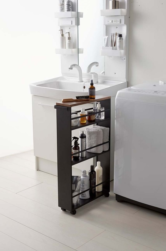 Yamazaki raft pe roți Tower negru 3628